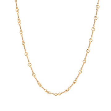 22K ツイストチェーン 24インチ T24 NECK CHAIN 【ゴールドネックレス チェーン】
