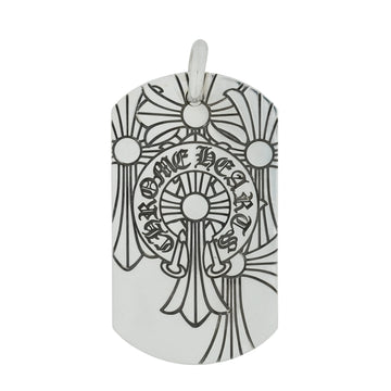 ラージゴッドブレス ドッグタグ LG GOD BLESS DOG TAG 【シルバーネックレストップ ペンダント】