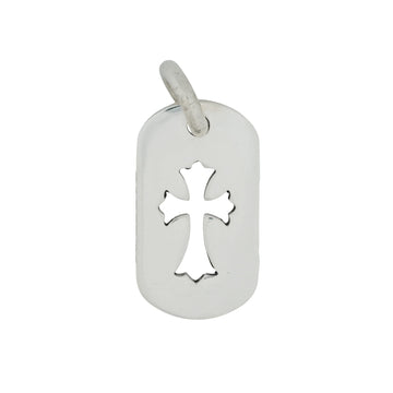 スモールカットアウトクロス ドッグタグ SML CO CROSS DOG TAG 【シルバーネックレストップ チャーム】