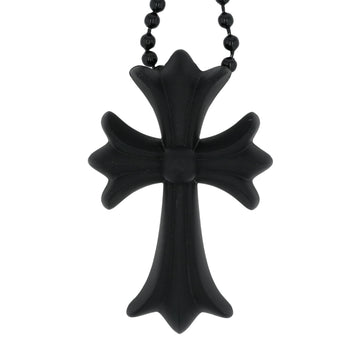 ラバースモールCHクロス RUBBER SML CH CROSS 【シリコンネックレストップ ペンダント】ブラック インボイス付き