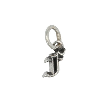 イニシャルスタック 【F】ALPHABET STACK 【シルバーネックレストップ チャーム】