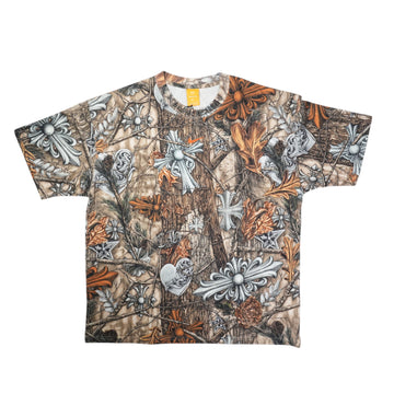 ×ナイキ ノクタ ドレイク NIKE NOCTA  DRAKE 【ネックロゴ総柄Tシャツ】【カモフラ】 SIZE:L