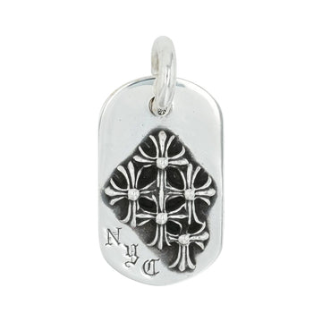 ニューヨーク限定 レイズドセメタリー ドッグタグ NYC RAISED CEMETERY DOGTAG 【シルバーネックレストップ ペンダント】