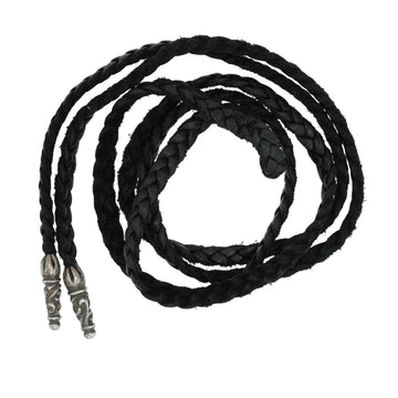 レザーブレイド スクロールチップ SC LEATHER BRAID  【レザーネックレス】