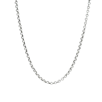 ロールチェーン 16インチ R16 NECK CHAIN 【シルバーネックレス チェーン】