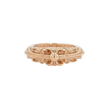 22K ベイビークラシックフローラルクロス BABY CLASSIC FLORAL CROSS 5号 【ゴールドリング】