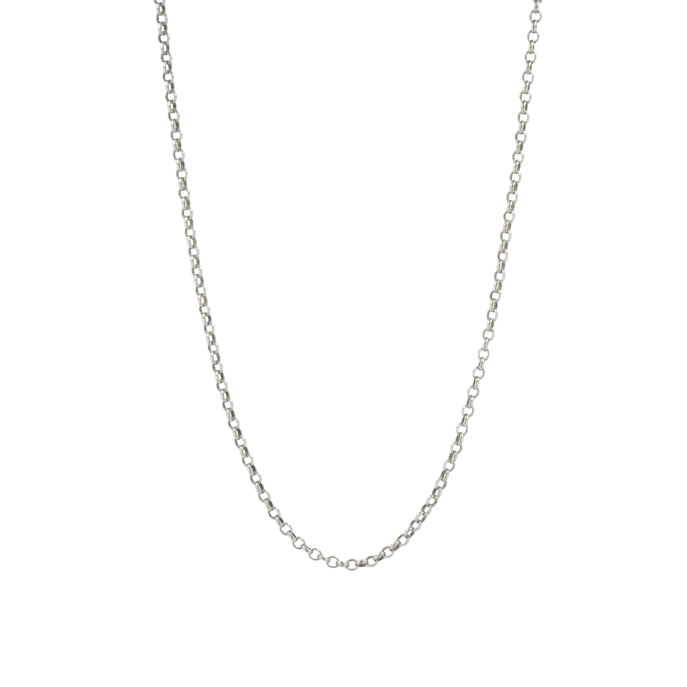 ロールチェーン 20インチ R20 NECK CHAIN 【シルバーネックレス チェーン】