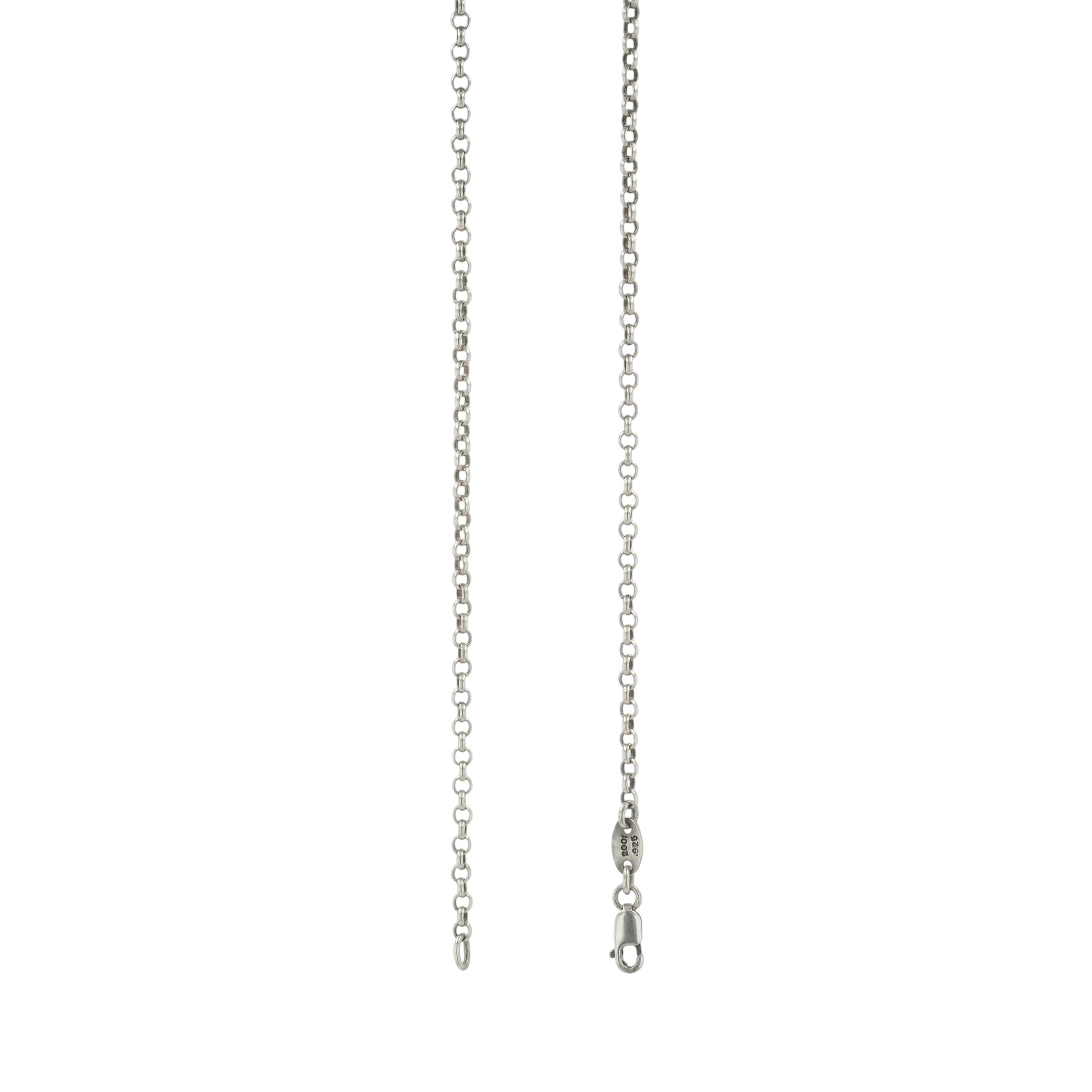 ロールチェーン 20インチ R20 NECK CHAIN 【シルバーネックレス チェーン】