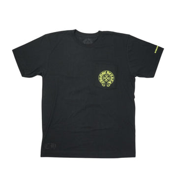ホースシュープリント 【Tシャツ】【ブラック×イエロー】【新品】 SIZE:M