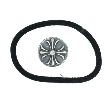 クロスボールヘアゴム CROSS BALL HAIRBAND 【シルバーコンチョ】