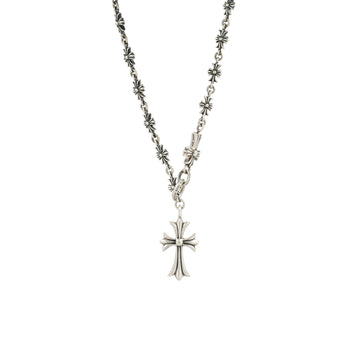 タイニーファットクロス ロザリオ  タイニーEチェーン CRS F TINY/BBY/TINY E CHAIN  【シルバーネックレストップ チョークチェーン 一体型】