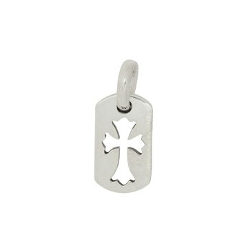 タイニーカットアウトクロス ドッグタグ TINY CO CROSS DOG TAG 【シルバーネックレストップ チャーム】