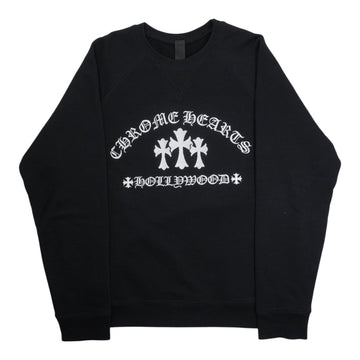 Y NOT SAILIN ON刺繍ロゴ 【スウェット】【ブラック】 SIZE:L