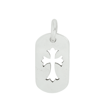 スモールカットアウトクロス ドッグタグ SML CO CROSS DOG TAG 【シルバーネックレストップ チャーム】
