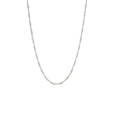 18KWG ツイストチェーン 20インチ T20 NECK CHAIN 【ホワイトゴールドネックレス チェーン】