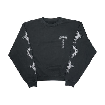 Tバープリント 【スウェット】【ブラック】【新品】 SIZE:M