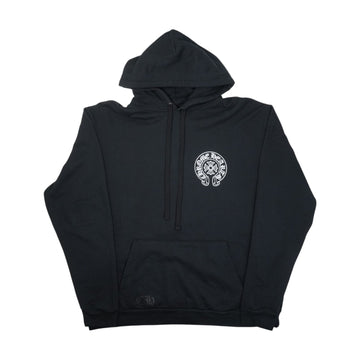 東京限定ホースシュープリント 【パーカー】【ブラック】 SIZE:XL