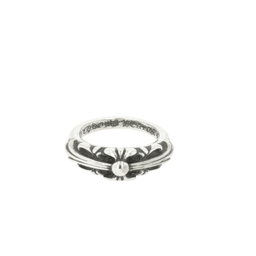 ベイビークラシックフローラルクロス BABY CLASSIC FLORAL CROSS【シルバーリング】 5.5号