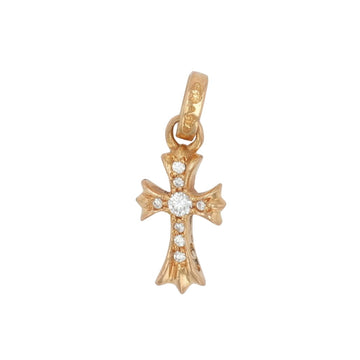 22K ベイビーファット PAVE DIA CRS BBYFAT 【ゴールドネックレストップ チャーム パヴェ ダイヤモンド】