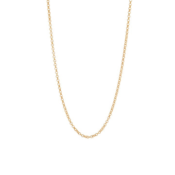 22K ロールチェーン 20インチ R20 NECK CHAIN 【ゴールドネックレス チェーン】