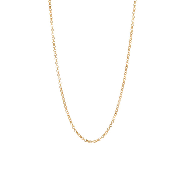 22K ロールチェーン 20インチ R20 NECK CHAIN 【ゴールドネックレス チェーン】