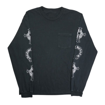 soap n water T BAR Tバーヴィンテージ加工プリント 【カットソー】【ブラック】【新品】 SIZE:M