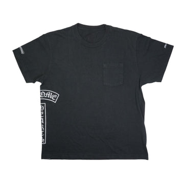 soap n water T BAR Tバーヴィンテージ加工プリント 【Tシャツ】【ブラック】【新品】 SIZE:L