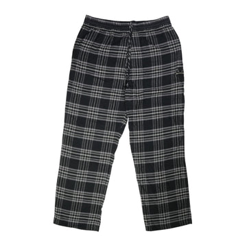AFTER SCHOOL CHプラスパッチ付き【チェックコットンパンツ】【ブラック】【新品】 SIZE:XL