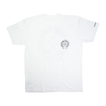ホースシューバックプリント 【Tシャツ】【ホワイト】【新品】 SIZE:L