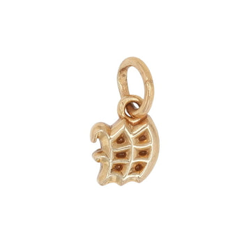 22K イニシャルスタック 【W】ALPHABET STACK 【ゴールドネックレストップ チャーム】