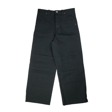 STREET SWEEPER ストリートスイーパー クロスボタン【デニムパンツ】【ブラック】SIZE:32