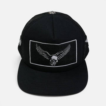 FOTIパッチ 【トラッカーキャップ/TRUCKER CAP】【ブラック×ホワイト】【新品】 SIZE:ONE