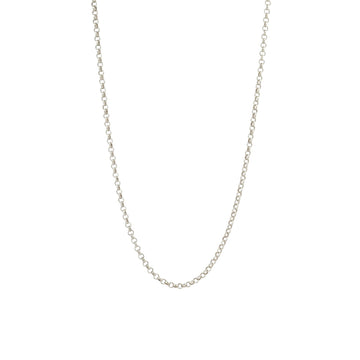 ロールチェーン 24インチ R24 NECK CHAIN 【シルバーネックレス チェーン】