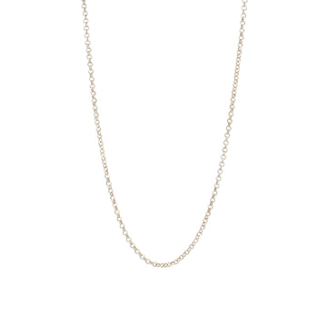 ロールチェーン 24インチ R24 NECK CHAIN 【シルバーネックレス チェーン】