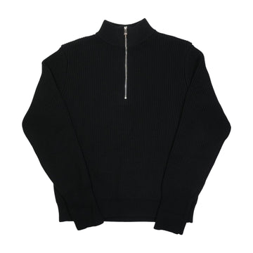 セメタリークロスパッチ付き【カシミアニット】【ブラック】 SIZE:M