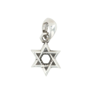 スターオブダビデ STAR OF DAVID 【シルバーネックレストップ チャーム】