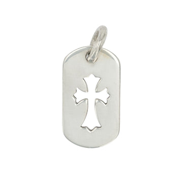 スモールカットアウトクロス ドッグタグ SML CO CROSS DOG TAG 【シルバーネックレストップ チャーム】