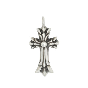 ダブルCHクロス DOUBLE CH CROSS 【シルバーネックレストップ チャーム】