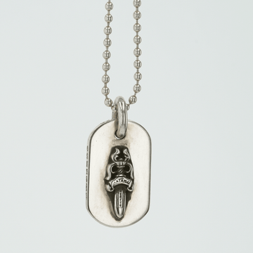 レイズドダガー ドッグタグ RAISED DAGGER DOGTAG 【シルバーネックレストップ ペンダント】