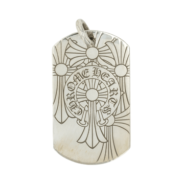 ラージゴッドブレス ドッグタグ LG GOD BLESS DOG TAG 【シルバーネックレストップ ペンダント】