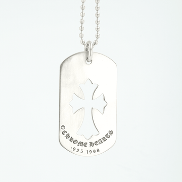 ラージカットアウトクロス ドッグタグ LG CO CROSS DOG TAG 【シルバーネックレストップ ペンダント】
