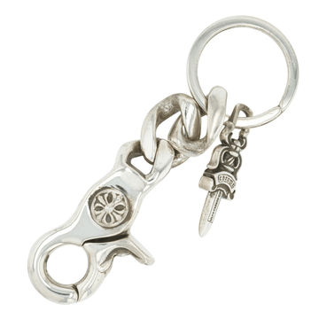 クリップキーチェーン クラシックショート CLIP KEY CHAIN CLASSIC SHORT 【シルバーキーチェーン】