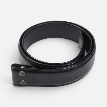 スクロールラベルリベットストラップ SCROLL LABEL STRAP SIZE:34 【シルバーベルトストラップ】