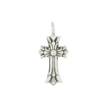 ダブルCHクロス DOUBLE CH CROSS 【シルバーネックレストップ チャーム】