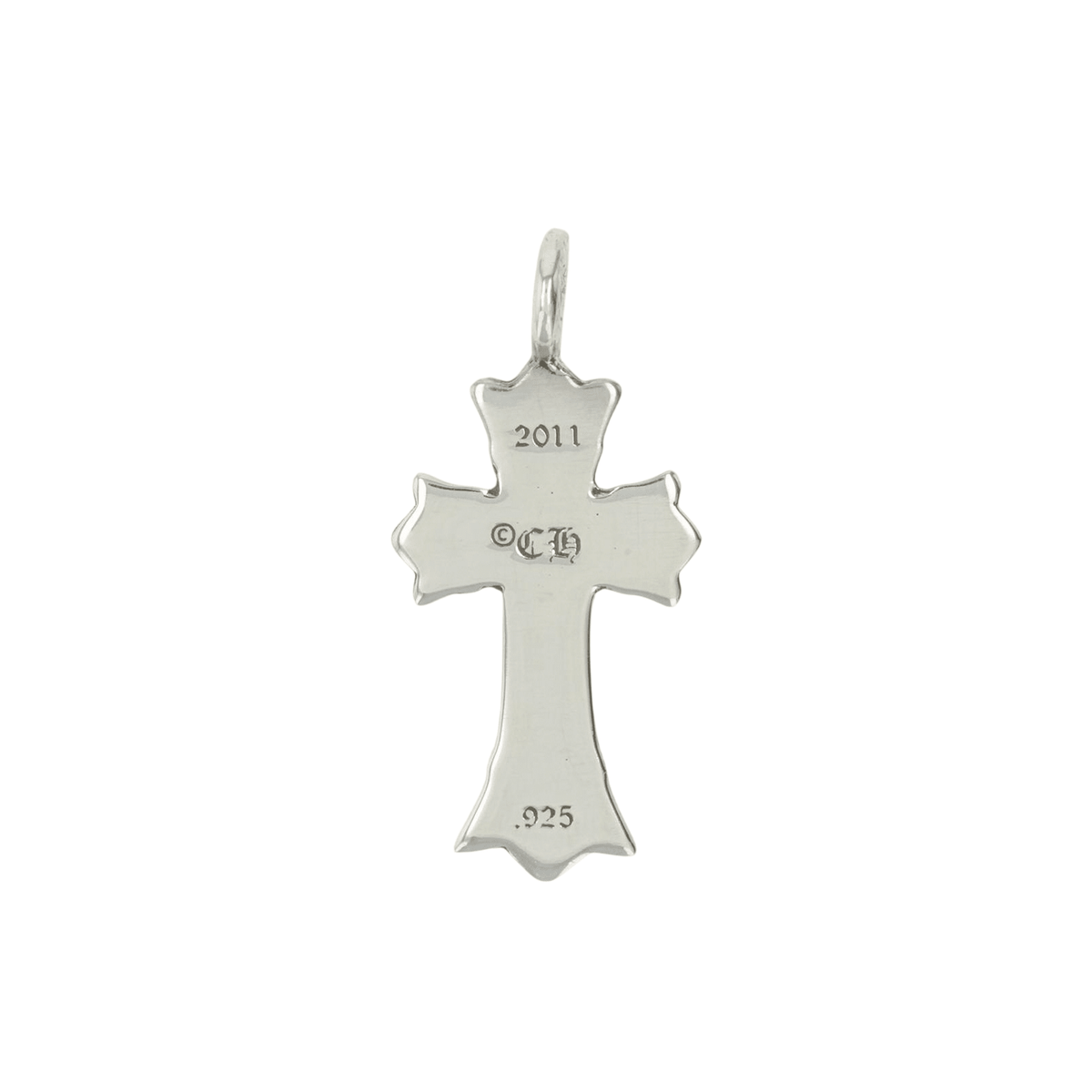 クロムハーツ ダブルCHクロス DOUBLE CH CROSS シルバーネックレス クロムハーツ ダブルCHクロス DOUBLE CH CROSS シルバーネックレス
