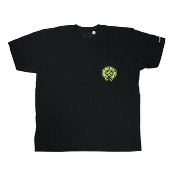 ホースシューバックプリント 【Tシャツ】【ブラック×イエロー】【新品】 SIZE:XL