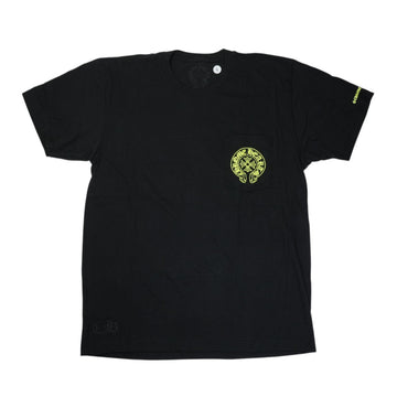 ホースシューバックプリント 【Tシャツ】【ブラック×イエロー】【新品】 SIZE:L