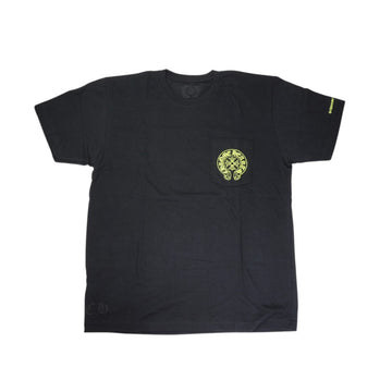 ホースシューバックプリント 【Tシャツ】【ブラック×イエロー】【新品】 SIZE:L
