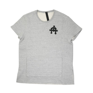Y NOTレザーパッチ 【Tシャツ】【グレー】 SIZE:L
