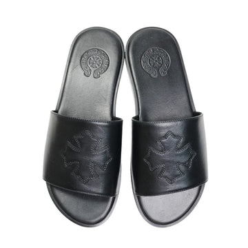 CH SLIDE LEATHER CHプラスパッチレザーサンダル 41